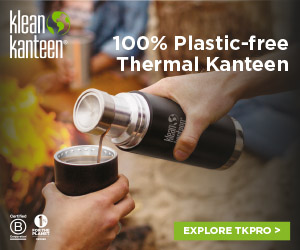 Klean Kanteen plastic-free thermal canteen MPU advert