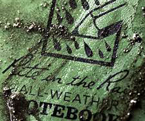 Rite in the Rain MPU advert