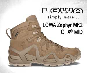 Lowa Zephyr Mk2 boots MPU advert